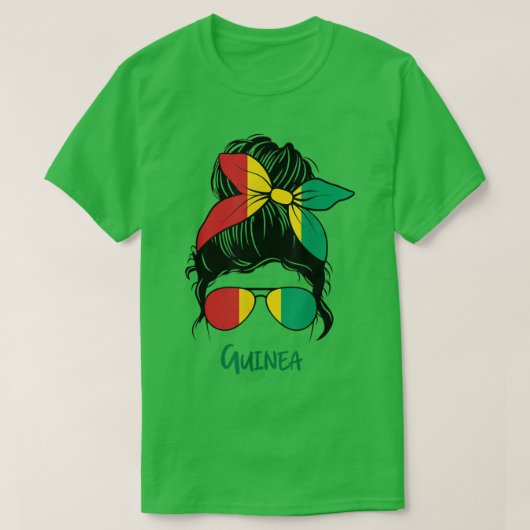 Guinee-Bissau-meisje T-shirt (Design voorkant)