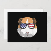 Guinee - Bissau - patriottisch amerika 4 juli - am Briefkaart (Voorkant / Achterkant)