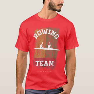 Guinee-Bissau-roeperingsteam Oarsoman Rower Girl R T-shirt