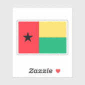 Guinee-Bissau Sticker (Vel)