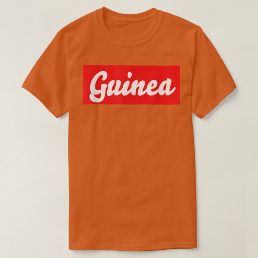 Guinee-Bissau T-shirt (Design voorkant)