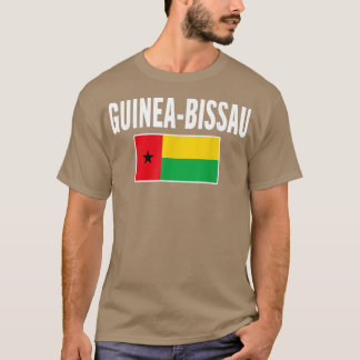 Guinee-Bissau T-shirt Bissauan Flag souvenir Gift