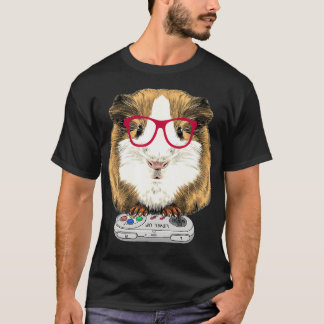Guinee-Bissau Video-spel Wilde dieren Dierlijk Gif T-shirt
