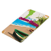 Guinee-Bissau vintage reisposter Magneet (Linkerzijde)