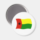 Guinee-Bissau Vlag Magneet (Voorkant / Achterkant)