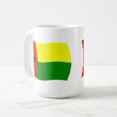 Guinee-Bissau Vlag Mok (Voorkant links)