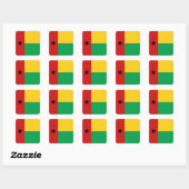 Guinee-Bissau Vlag Sticker (Vel)