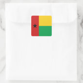 Guinee-Bissau Vlag Sticker (Tas)