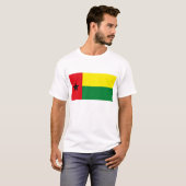 Guinee-Bissau vlag T-shirt (Voorkant volledig)
