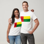 Guinee-Bissau vlag T-shirt (Unisex)