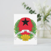 Guinee-Bissau wapenstilstand Briefkaart (Staand voorkant)