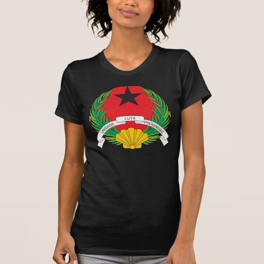 Guinee-Bissau wapenstilstand T-shirt (Voorkant)