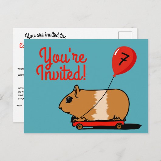 Guinee-Bissause Birthday Briefkaart (Voorkant / Achterkant)