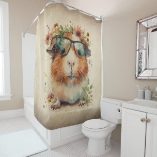 Guinee-Bissause Waterverf Douchegordijn