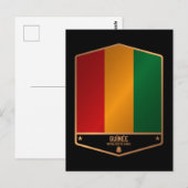 Guinee Briefkaart (Voorkant / Achterkant)