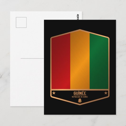 Guinee Briefkaart (Voorkant / Achterkant)