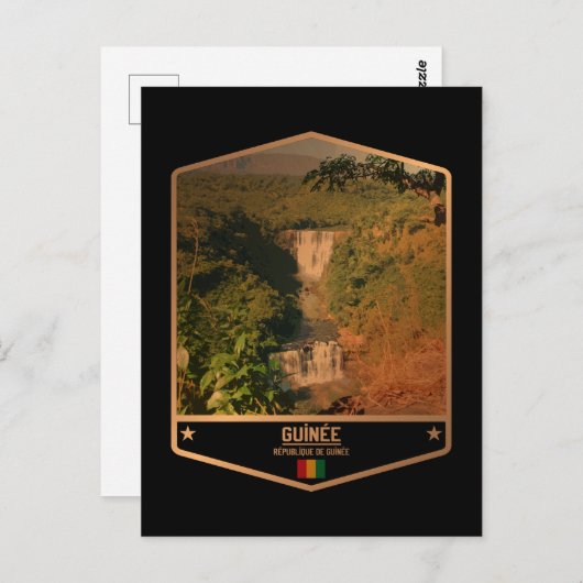 Guinee Briefkaart (Voorkant / Achterkant)