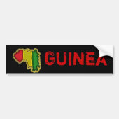 Guinee-bumpersticker Bumpersticker (Voorkant)