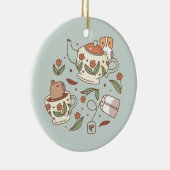 Guinee-cavia-thee Keramisch Ornament (Rechts)