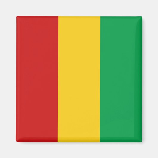 Guinee-Conakry Flag Magnet (Voorkant)