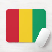 Guinee-Conakry Flag Mousepad Muismat (Met muis)
