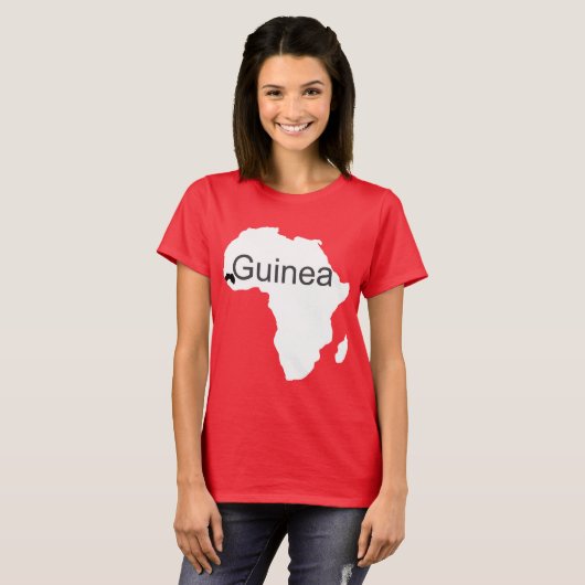 Guinee Conakry T-shirt (Voorkant volledig)