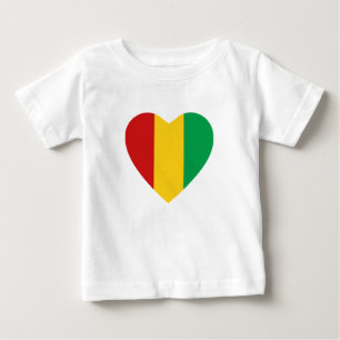Guinee-Conakry vlag Heart T-Shirt