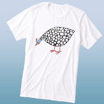 Guinee Fowl<br><div class="desc">Een schattige Guinee Hen met een tevreden piemel. Originele kunst van Nic Squirrell.</div>