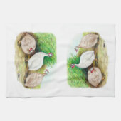 Guinee Fowl buiten Theedoek (Horizontaal)