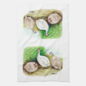 Guinee Fowl buiten Theedoek (Verticaal)