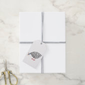 Guinee Fowl Cadeaulabel (Met Touw)
