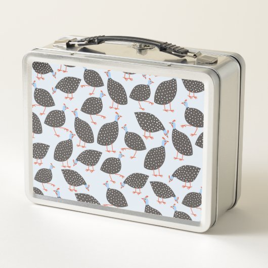 Guinee-Fowl Cute Bird Pattern (Achterkant)