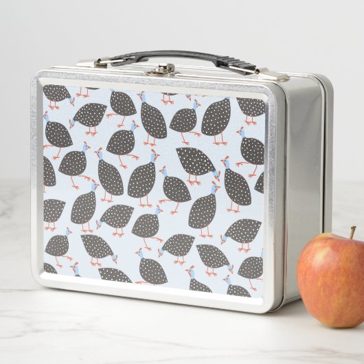 Guinee-Fowl Cute Bird Pattern (In situ)