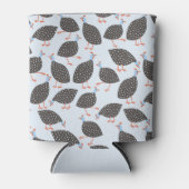 Guinee-Fowl Cute Bird Pattern Blikjeskoeler (Voorkant)