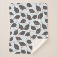 Guinee-Fowl Cute Bird Pattern