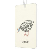 Guinee Fowl Fun gepersonaliseerd Luchtverfrisser (Links)