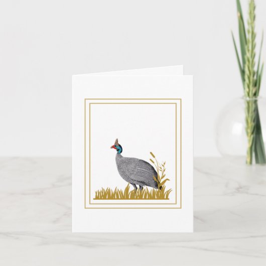 Guinee Fowl Kaart (Voorkant)