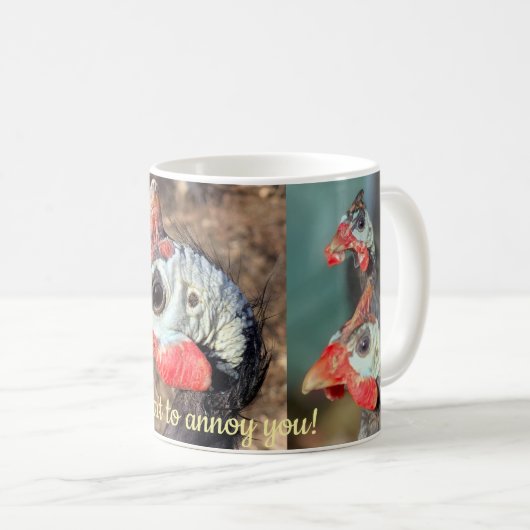 Guinee Fowl Koffiemok (Voorkant rechts)