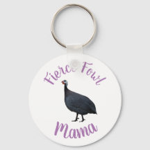 Guinee Fowl Mama Sleutelhanger | #FierceFowl Mama