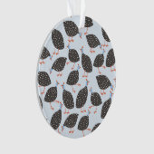 Guinee Fowl Ornament (voorkant)