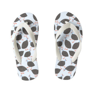 Guinee-Fowl Pattern Kinder Teenslippers