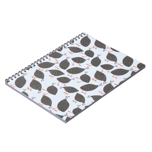 Guinee-Fowl Pattern Notitieboek (Linkerzijde)