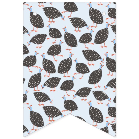 Guinee-Fowl Pattern Vlaggetjes (Eerste vlag)