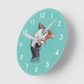 Guinee Fowl Ronde Klok (Hoek)