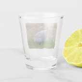 Guinee Fowl Shot Glas (Achterkant)