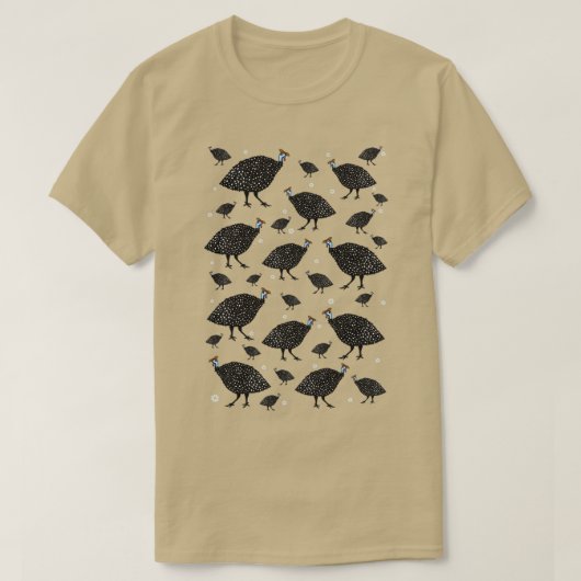 Guinee Fowl T-shirt (Design voorkant)