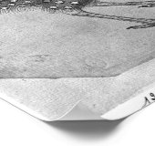 Guinee Fowl uit het Album van de Vallardi Poster (Hoek)