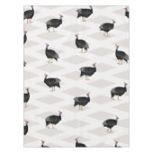 Guinee gevogelte vogel patroon geometrisch tafelkleed (Voorkant)