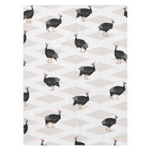 Guinee gevogelte vogel patroon geometrisch tafelkleed