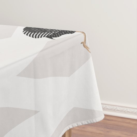 Guinee gevogelte vogel patroon geometrisch tafelkleed (Voorbeeld)